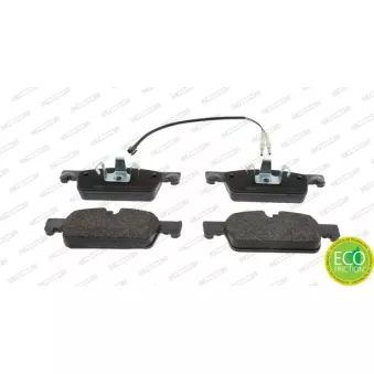 Jeu de 4 plaquettes de frein avant FERODO FDB4405
