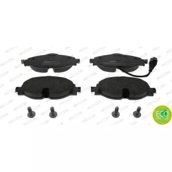 Jeu de 4 plaquettes de frein avant FERODO FDB4433