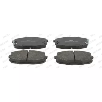 Jeu de 4 plaquettes de frein avant FERODO FDB4448