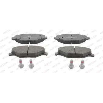 Jeu de 4 plaquettes de frein avant FERODO FDB4590