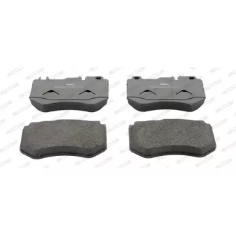 Jeu de 4 plaquettes de frein avant FERODO FDB4607