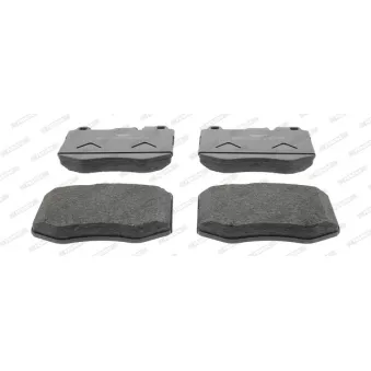 Jeu de 4 plaquettes de frein avant FERODO FDB4608