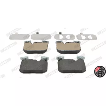 Jeu de 4 plaquettes de frein avant FERODO FDB4662