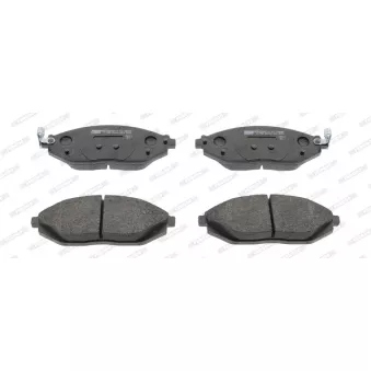 Jeu de 4 plaquettes de frein avant FERODO FDB4669