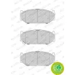 Jeu de 4 plaquettes de frein avant FERODO FDB4705 - Visuel 3