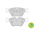 Jeu de 4 plaquettes de frein avant FERODO FDB4752 - Visuel 2