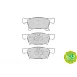 Jeu de 4 plaquettes de frein avant FERODO FDB4841 - Visuel 2