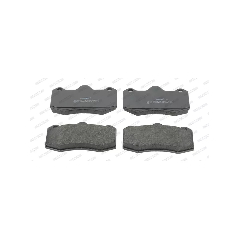Jeu de 4 plaquettes de frein avant FERODO FDB4887