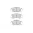 Jeu de 4 plaquettes de frein avant FERODO FDB4920 - Visuel 2