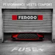 Jeu de 4 plaquettes de frein avant FERODO FDB4967 - Visuel 3