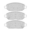 Jeu de 4 plaquettes de frein avant FERODO FDB5019 - Visuel 2