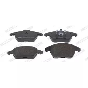 Jeu de 4 plaquettes de frein avant FERODO FDB5110