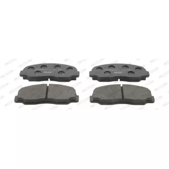 Jeu de 4 plaquettes de frein avant FERODO FDB532