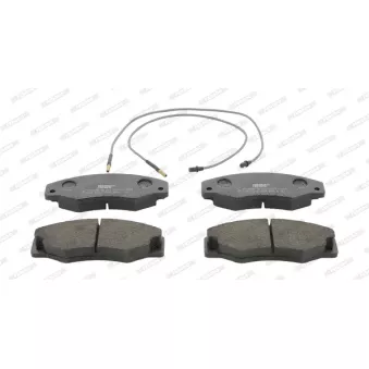 Jeu de 4 plaquettes de frein avant FERODO FDB534