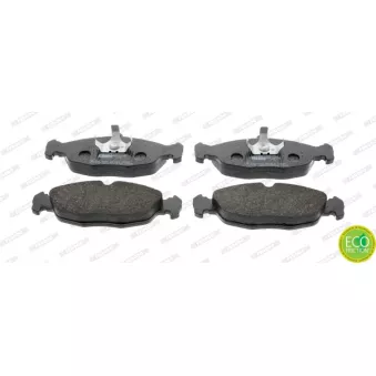 Jeu de 4 plaquettes de frein avant FERODO FDB732