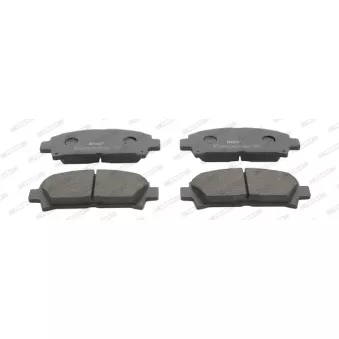Jeu de 4 plaquettes de frein avant FERODO FDB928