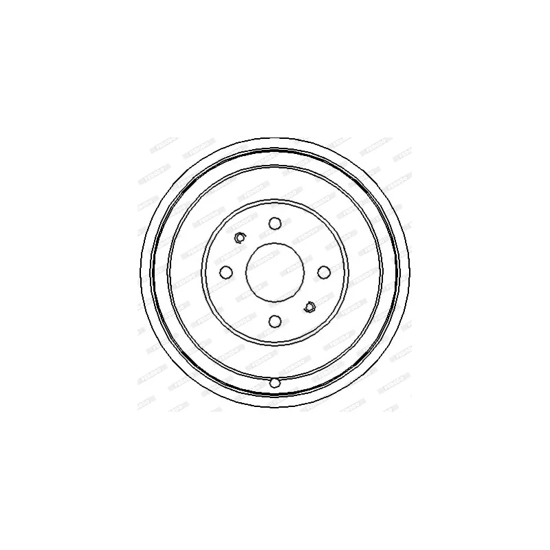 Tambour de frein FERODO FDR329022
