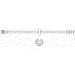 Flexible de frein FERODO FHY2265 - Visuel 2