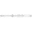Flexible de frein FERODO FHY2523 - Visuel 2