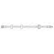 Flexible de frein FERODO FHY2527 - Visuel 2