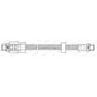 Flexible de frein FERODO FHY2548 - Visuel 2