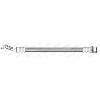 Flexible de frein FERODO FHY2633