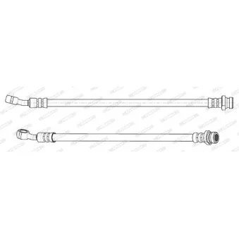 Flexible de frein FERODO FHY2707