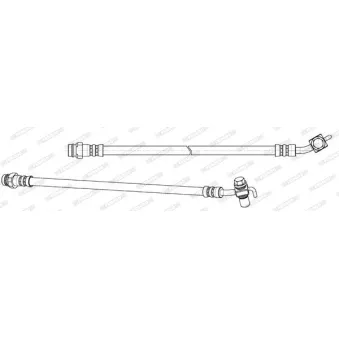 Flexible de frein FERODO FHY2717