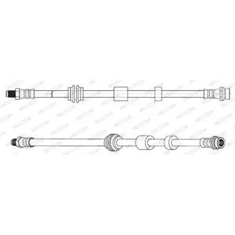 Flexible de frein FERODO FHY2732