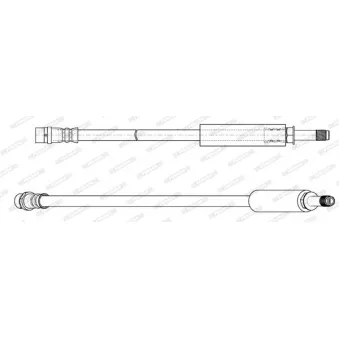 Flexible de frein FERODO FHY2738