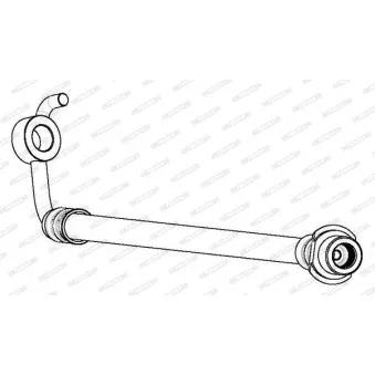 Flexible de frein FERODO FHY2755