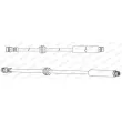Flexible de frein FERODO FHY2757 - Visuel 2