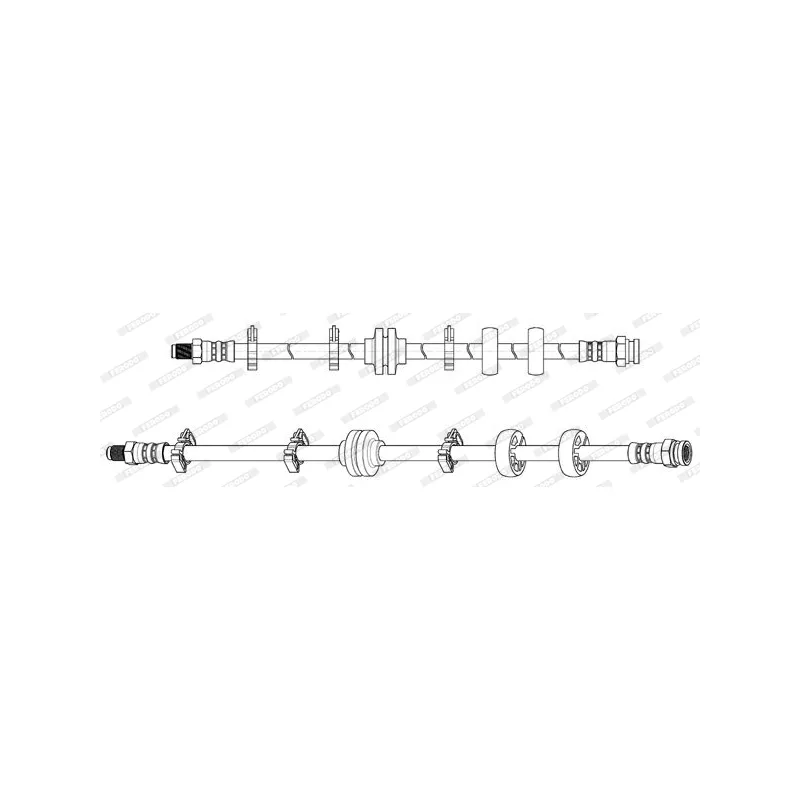 Flexible de frein FERODO FHY2770