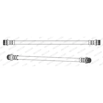 Flexible de frein FERODO FHY2788