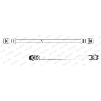 Flexible de frein FERODO FHY2812