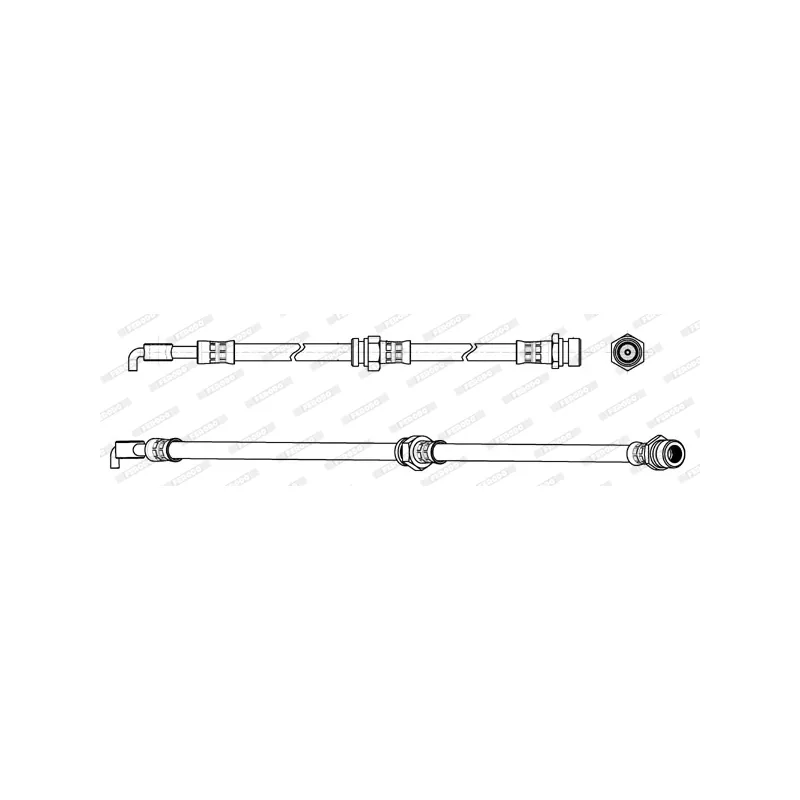 Flexible de frein FERODO FHY2816