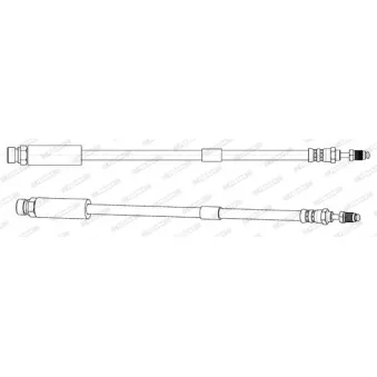 Flexible de frein FERODO FHY2825