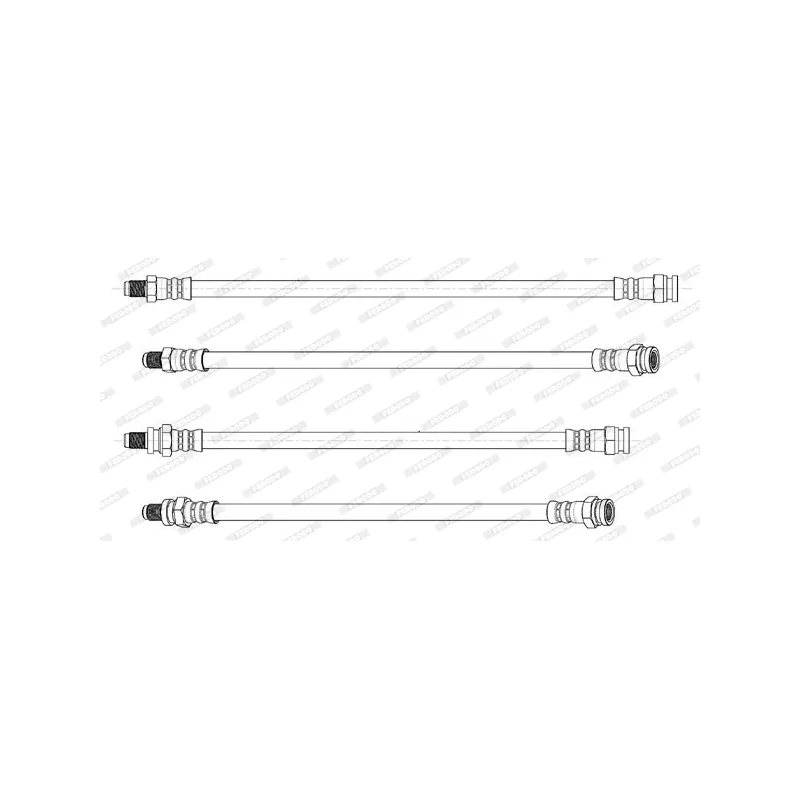 Flexible de frein FERODO FHY2831