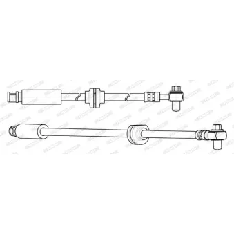 Flexible de frein FERODO FHY2834