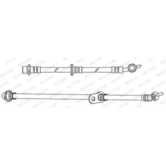 Flexible de frein FERODO FHY2843