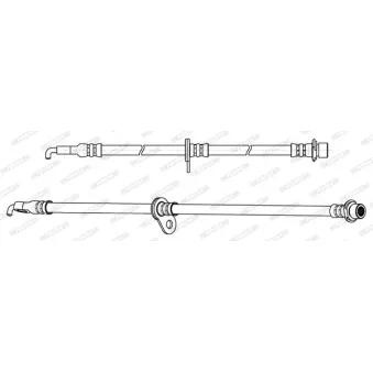 Flexible de frein FERODO FHY2845