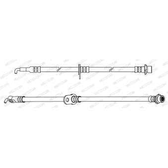 Flexible de frein FERODO FHY2846