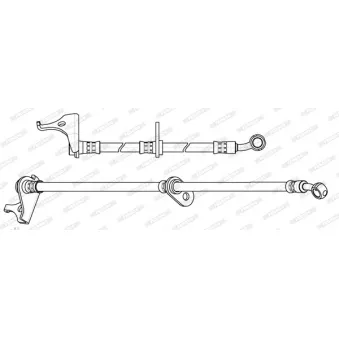 Flexible de frein FERODO FHY2862