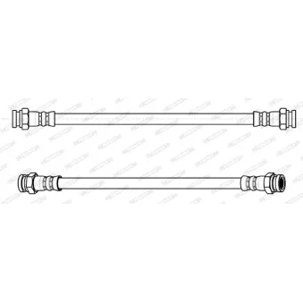 Flexible de frein FERODO FHY2894