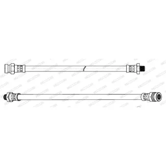 Flexible de frein FERODO FHY2895