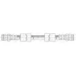 Flexible de frein FERODO FHY2916 - Visuel 2