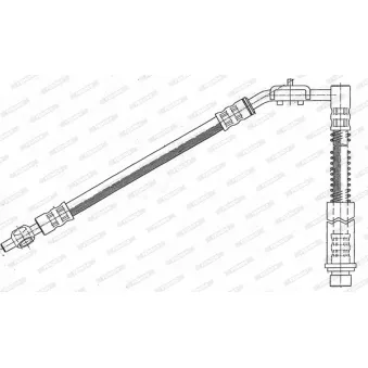Flexible de frein FERODO FHY2960