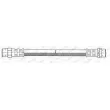 Flexible de frein FERODO FHY3016 - Visuel 2