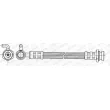 Flexible de frein FERODO FHY3049 - Visuel 2