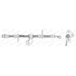 Flexible de frein FERODO FHY3070 - Visuel 2